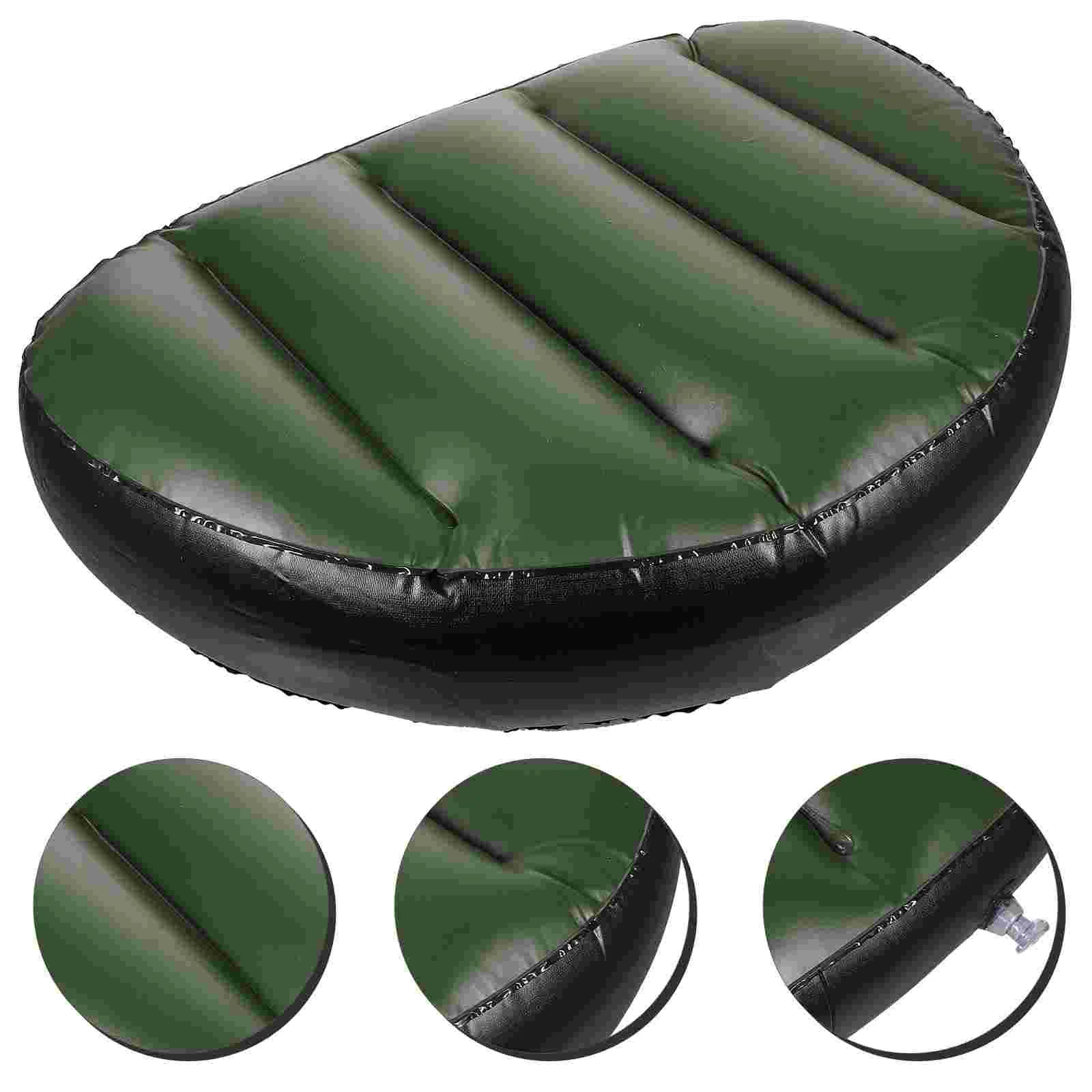 

Rafting Cushion High Resilience Seat Inflatable Saddle Pad Outdoor Poufs Breathable Sitting Portable Water Drifting Supplies