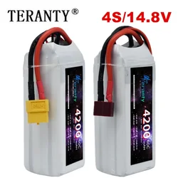 14.8V 4200mAh 60C LIPO Battery For RC Helicopter Quadcopter FPV Racing Drone Parts Original 4S Rechargeable Battery Max 80C