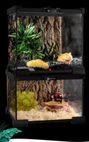 Ecological landscape tank crawler glass tank horned frog spider guard palace lizard tortoise breeding box box beetle rainforest