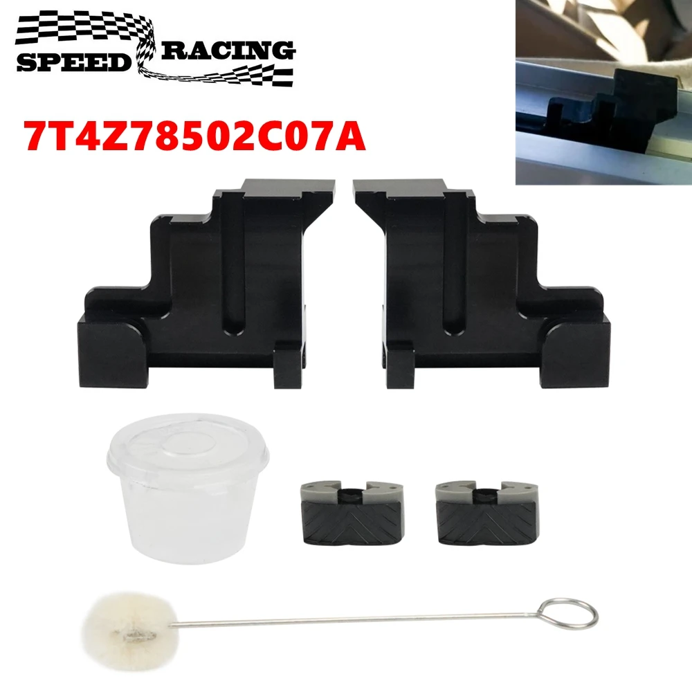 Sunroof Track Repair Kit for Ford Edge 2007-2014/ Lincoln MKT 2010-2018/ MKX 2007-2015, 7T4Z78502C06A & B and 7T4Z78502C07A & B