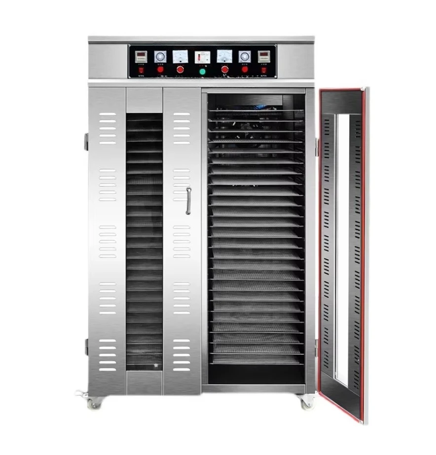 Commercial Foodstuff Dryer Large Stainless Steel Fruit And Vegetable Bamboo Shoots Mushroom Drying Box Sausage Bacon Air Dryer