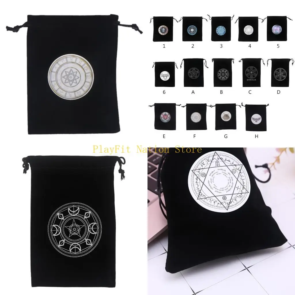 

242f Shinkstring Tarots Bag Jewelry Стол для хранения таблица дичья для оракул.