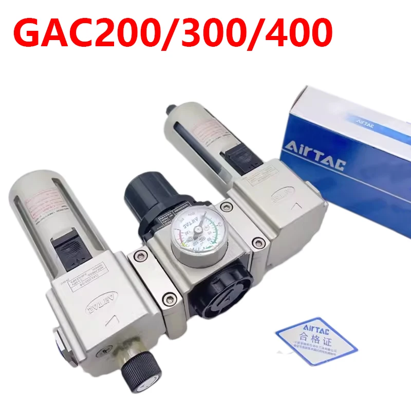 Airtac Air Source Processor Triple Piece GAC200/300/400/600-08/10/15/20/25