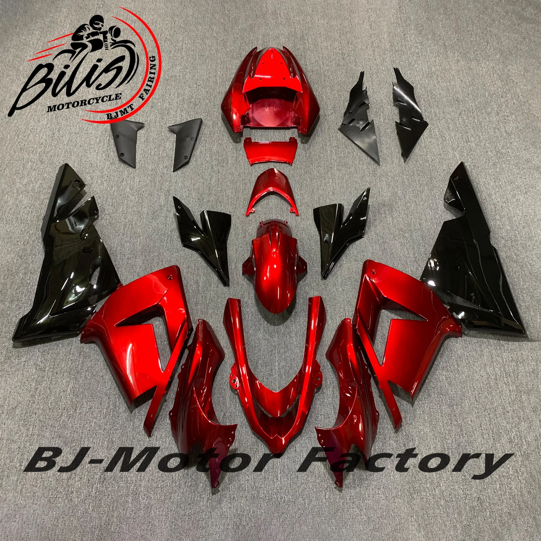 لكاواساكي نينجا ZX10R ZX 10R ZX-10R 2004 2005 دراجة نارية الهدايا المجمعة ABS البلاستيك حقن الجسم أطقم اكسسوارات