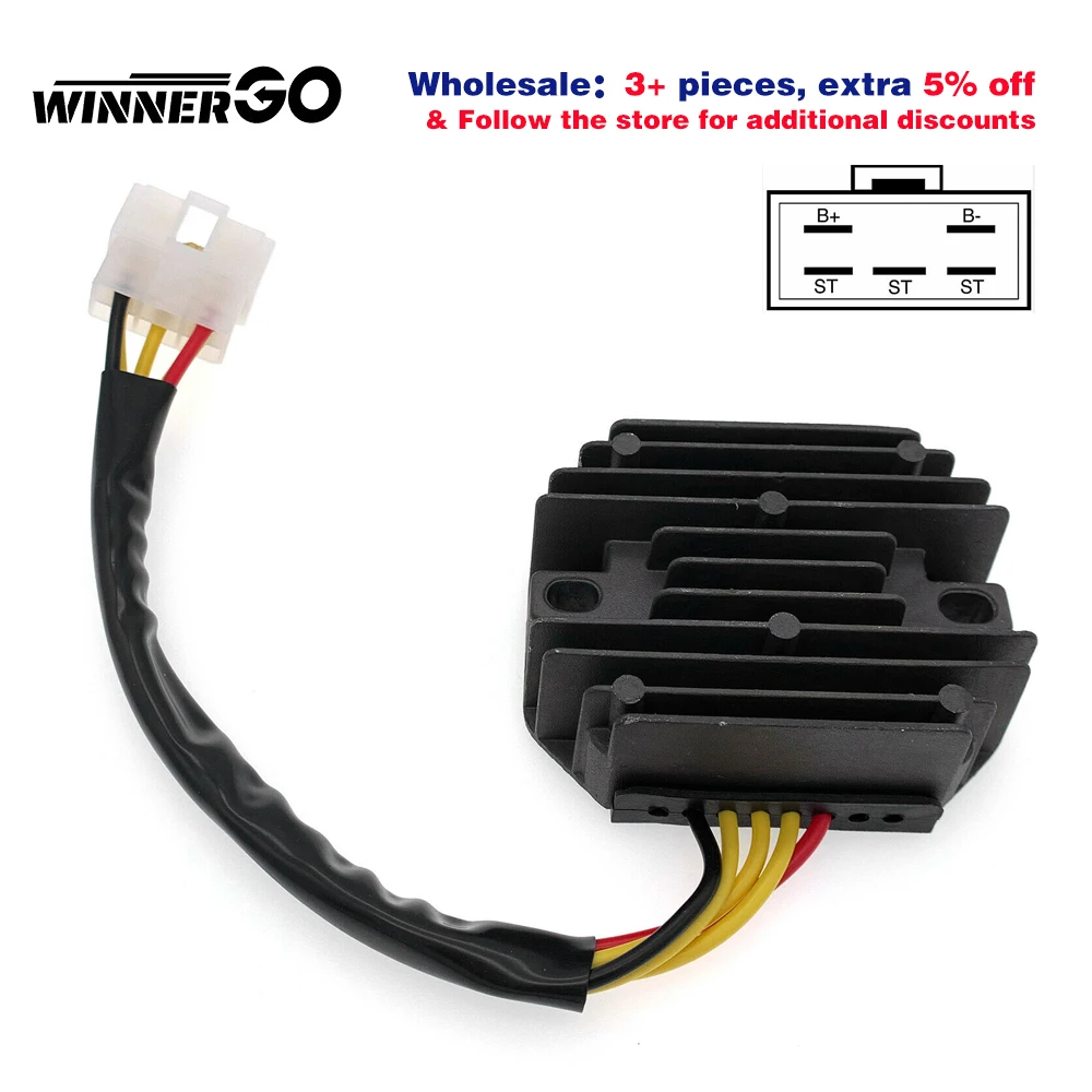 Regulator do motocykla prostownik gazowy EC 400 450 EC450 SM400 SM450 FSE400 Suzuki AN400 AN250 Burgman Skywave 250 400 SV650
