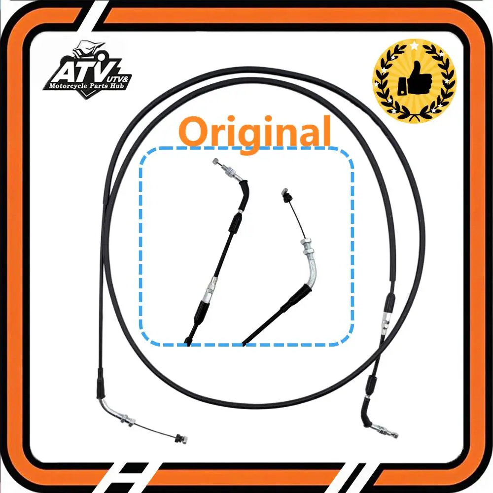 

Original CFMoto Throttle Cable For SSV Accessories ZForce 500 550 550EX Trail CF500UTR CF500US C-F Moto Part 5BRV-105020-1400