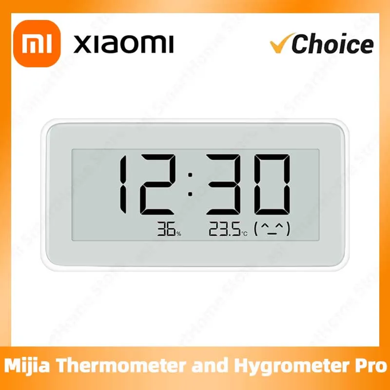 Xiaomi Mijia Bluetooth 4.0 Wireless Smart Electric Digital clock Indoor Hygrometer Thermometer E-ink Measuring Tools