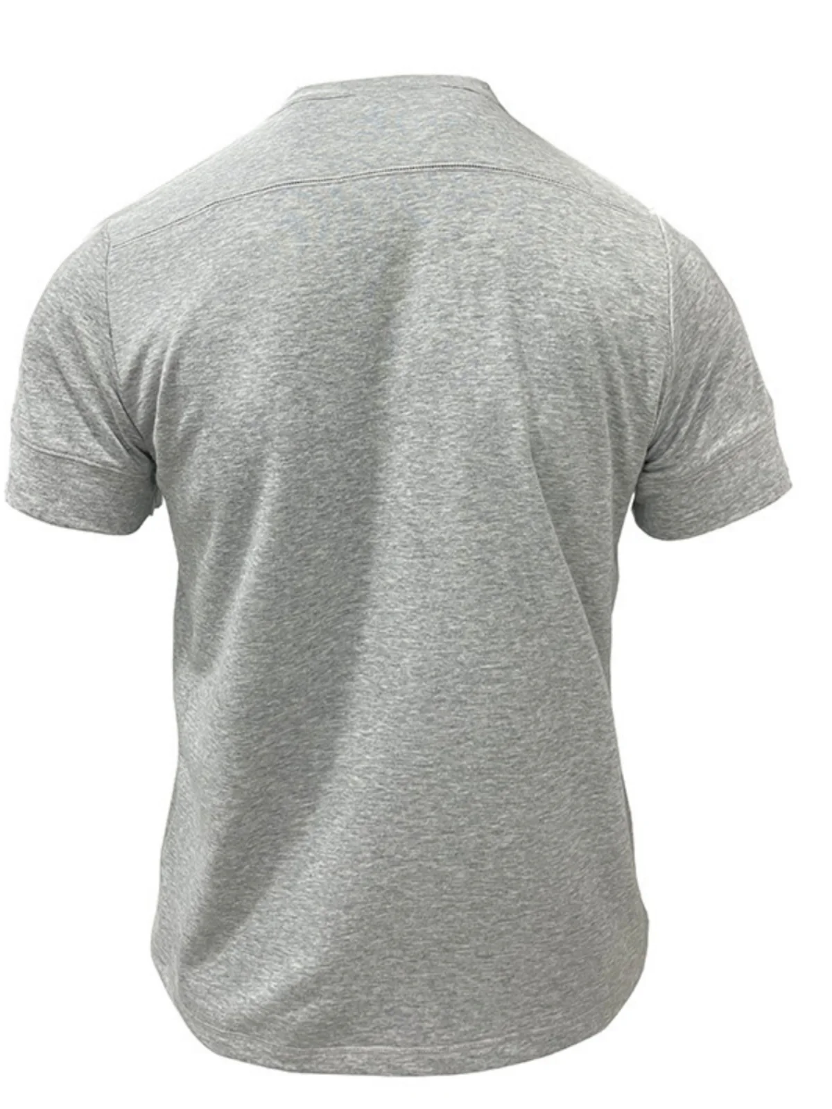 

Casual ort Sve irt round Ne Split Design Cotton Blend Fabric Men's Summer Faion Modern Sle Cross-Border App...