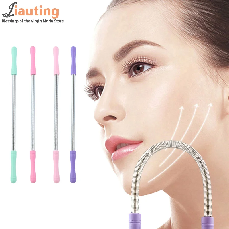 Facial Hair Remover For Women.Remove Unwanted Hair On Upper Lip,Chin,Face,Or Neck U-shape Remover Spring For Unsightly Hair