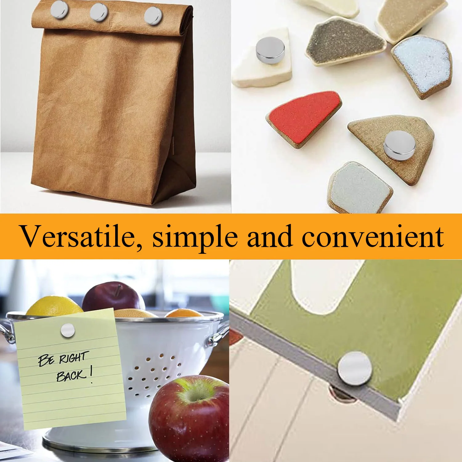 10 x 3 mm runder Magnet, geeignet für Weihnachts-DIY, Zuhause, Vorhangbefestigung, Büro-Whiteboard, magnetisches Graffiti, Werkzeugwandaufbewahrung – Detail 4