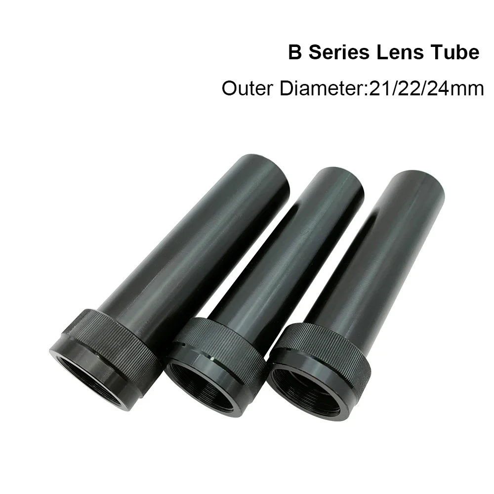 HAOJIAYI CO2 Lens Tube Outer Diameter 21/22/24mm for Lens Dia.20mm for CO2 Laser Cutting Machine