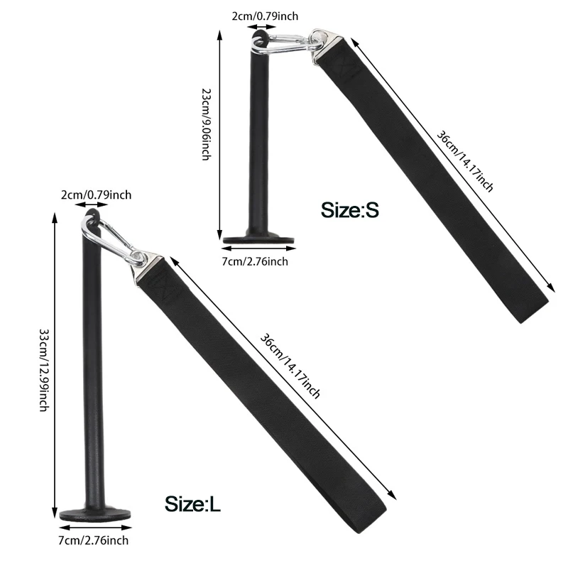 Fitness Arm Wrestling Training Strap Belt Handle Forearm Exerciser Strengthener Power Trainer For Cable Machine And Free Weight