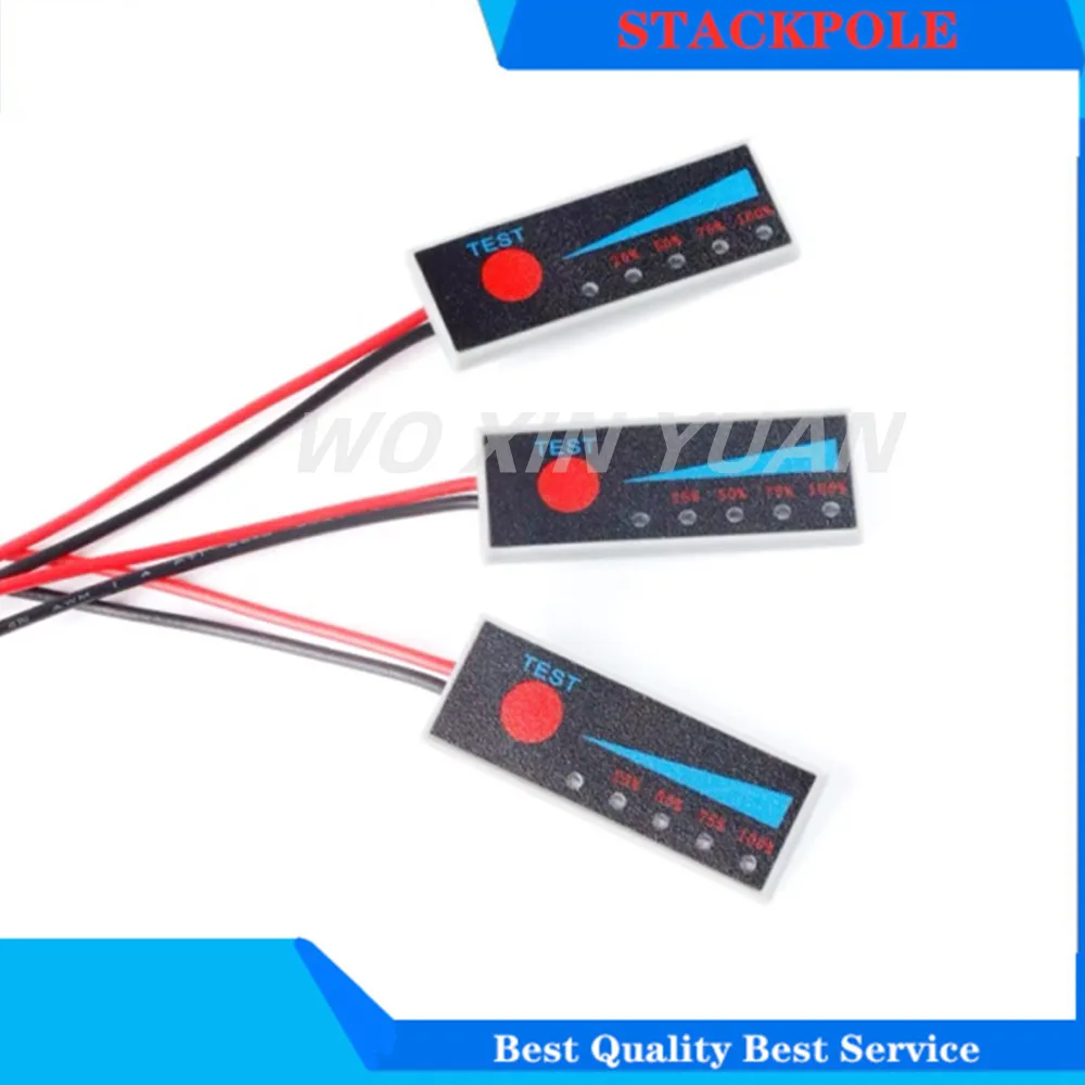 

5PCS/LOT 1S- 5S 6S 7S 4.2V-29.4V Lithium Battery Li-po Li-ion Capacity Indicator Board Power Display Charging Charge LED Tester