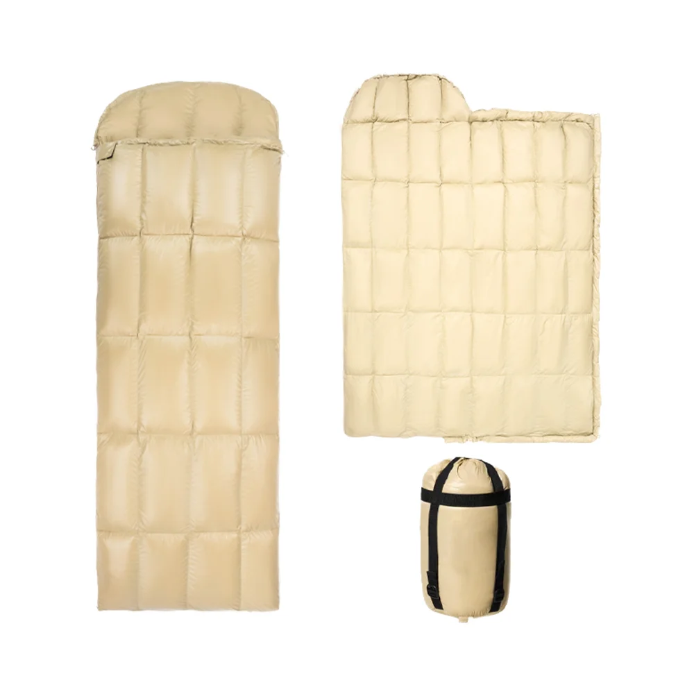 Sleeping Bag 4 Season Down Winter - Ultra-Light 4 Season Nylon Duck Down