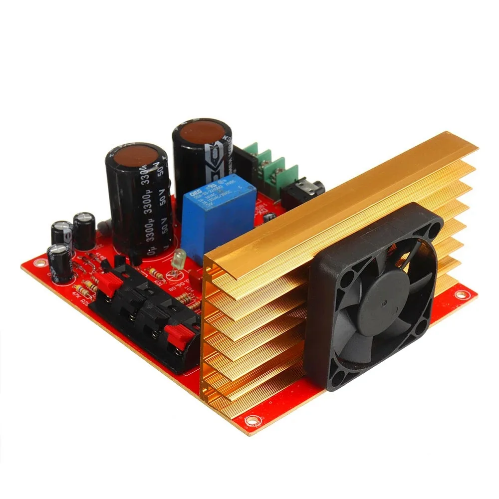 Dual AC18-26V Power Amplifier Board 2.0 Channel 180W+180W High Power Amplifier Board