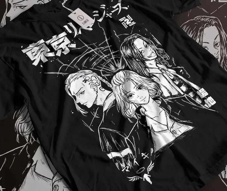 Ryuguji Shirt, Anime Manga Shirt, Anime Vintage Unisex T-shirt