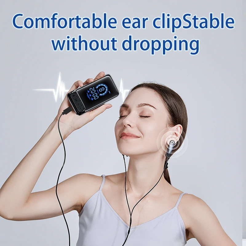 

CES Ear Clip Sleep Aid Device Cranial Electrotherapy Stimulation for Relieve Insomnia Fast Sleep Rechargeable Improve Sleeping