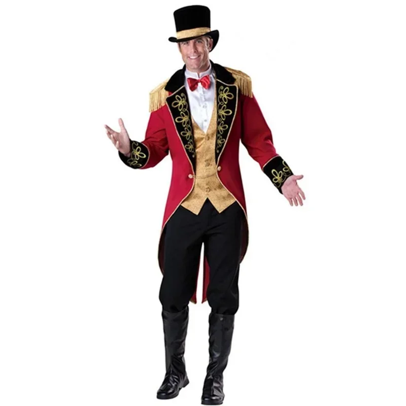 Halloween Circus Show, Wildlife Trainer COSPLAY, Purim Carnavalspak, Paar Avondjurk MN3