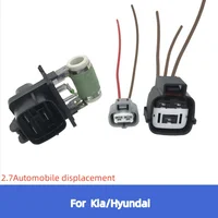 Resistencia de ventilador electrónico para Hyundai Tucson/Santa Fe/Kia Sportage, enchufe de arnés de ventilador de tanque de agua, accesorios de piezas de automóviles, 1 Uds.