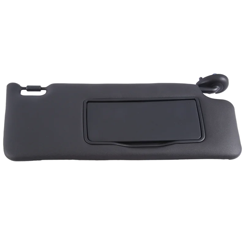 1 قطعة حاجب الشمس الأمامي الأيمن للسيارة أقنعة الشمس مع المرايا لوازم السيارات السوداء لهوندا سيفيك 2020 + 83230-T31-H01ZA