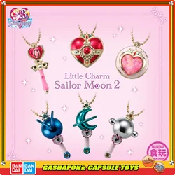 BANDAI Sailor Moon Action Figures Model Small Transformation Pendant EX CASHAPON Official Genuine Collectible Toys