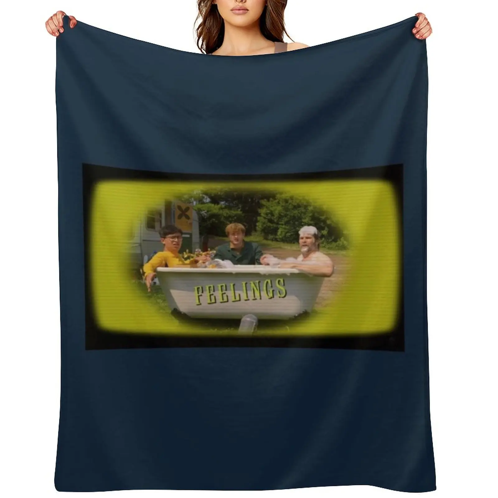 

Taskmaster Feelings Soap Opera Throw Blanket Heavy Cute Plaid Bed heavy to sleep Blankets