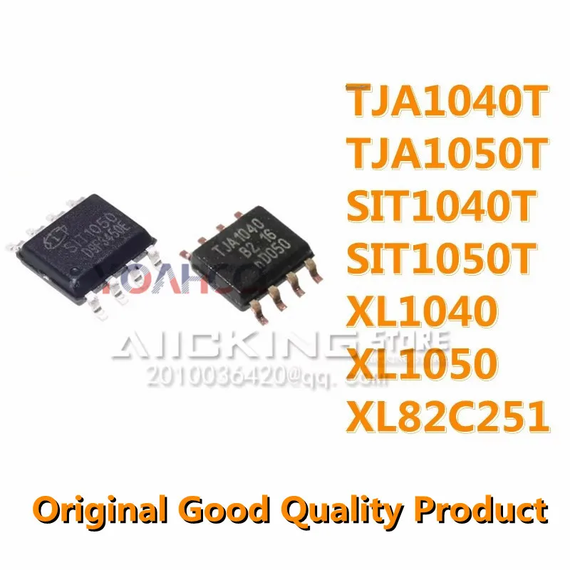 TJA1040T TJA1050T SIT1040T SIT1050T XL82C251 XL1050 XL1040 (10ชิ้น) SOP ชิป IC รับส่งสัญญาณความเร็วสูงแบบดั้งเดิมมีในสต็อก