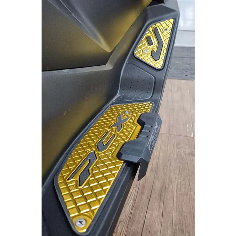 

Skid Proof Footrest Pedal For 2025 Honda PCX160 PCX125 Motorcycle Modified Aluminum Alloy Footpads