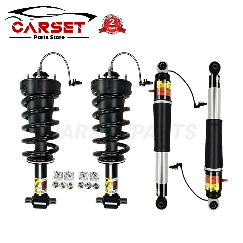 

4x Front Rear Air Shock Suspension Strut Absorber ADS for Cadillac Escalade Chevrolet GMC Yukon Denali Tahoe Suburban 84176675