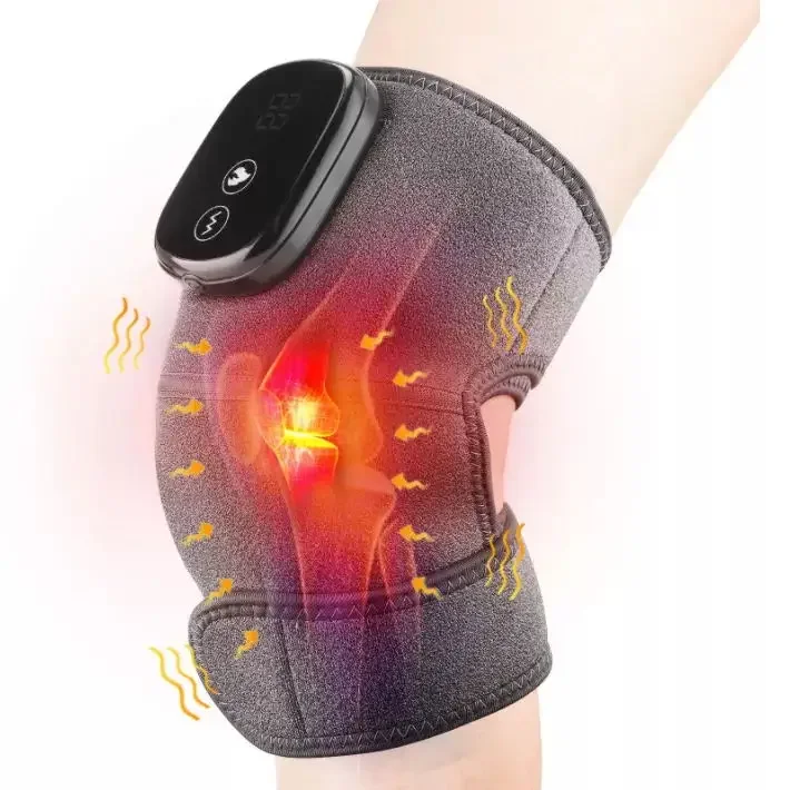 

TJ-KM027 Newest and Hot Selling Pain Relief Device Wrap Knee Care Massager with Heat