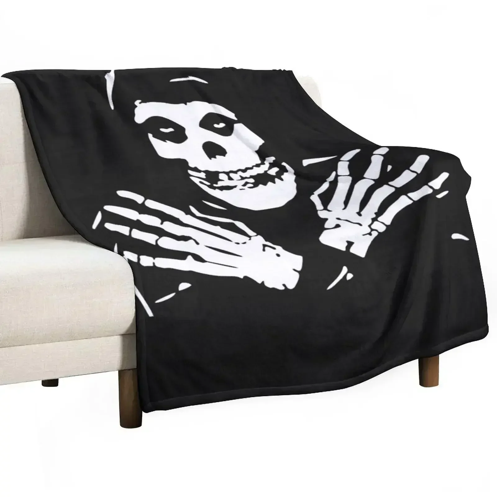 Best seller misfit merchandise Throw Blanket Cute Plaid funny gift Moving Decorative Throw Winter beds Softest Blankets