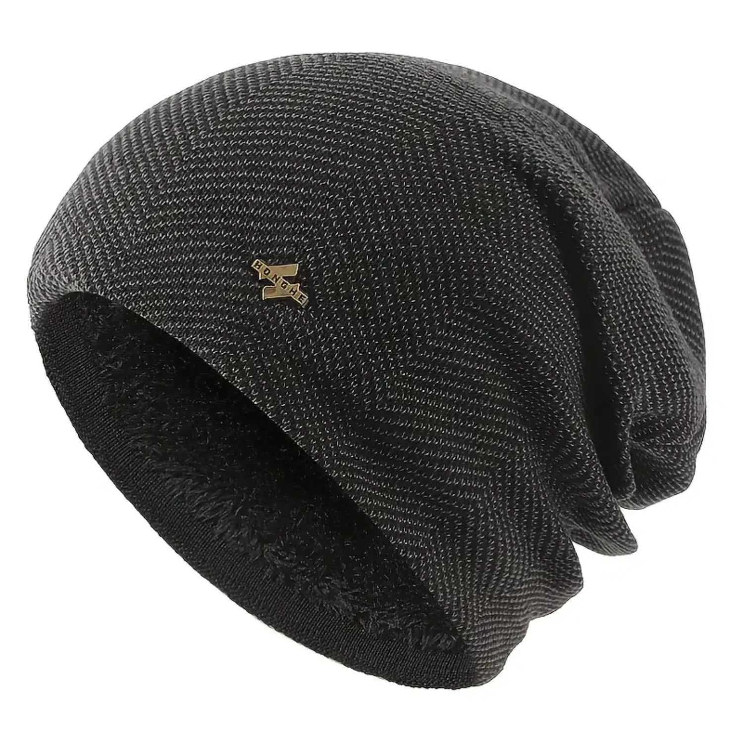 

Soft and Warm Men's Thermal Winter Hat - Cozy Head Cover for Cold Days, Ideal for Hair Protection and Keeping Stylishly Warm