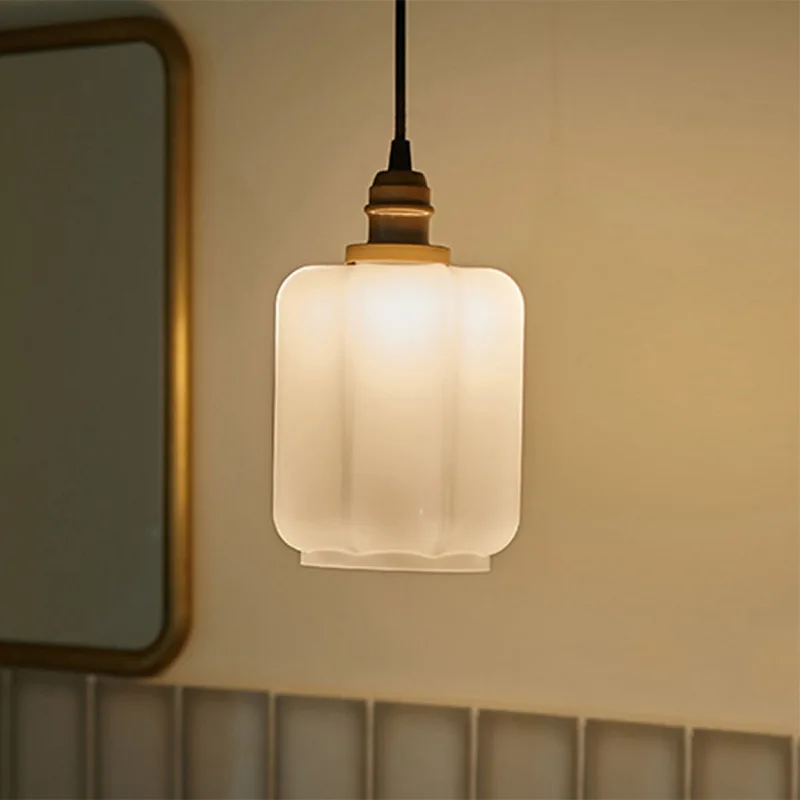 

Vintage Pendant Lights Glass Hanging Lamp For Bedroom Dining Room Bar Decor Nordic Home Loft Lamp Luminaire Suspension