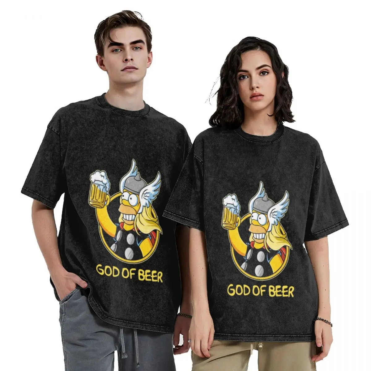 

god of beer T-Shirt anime shirt shirts graphic T-shirts man plus sizes big and tall t shirts for men
