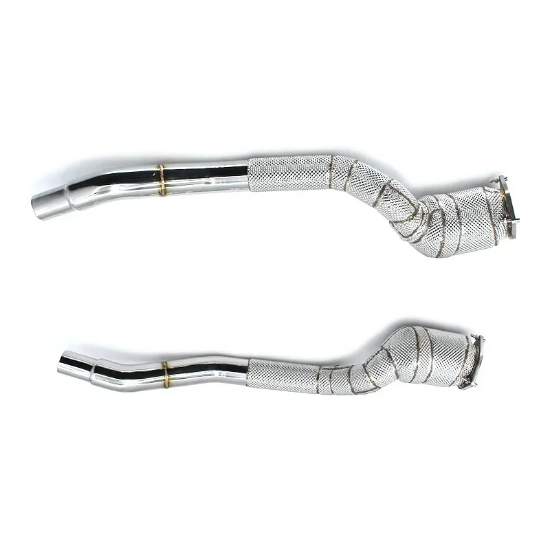 

Section High flow Pipes Exhaust Pipes branch downpipe Exhaust Pipe with For FF 6.3 2011