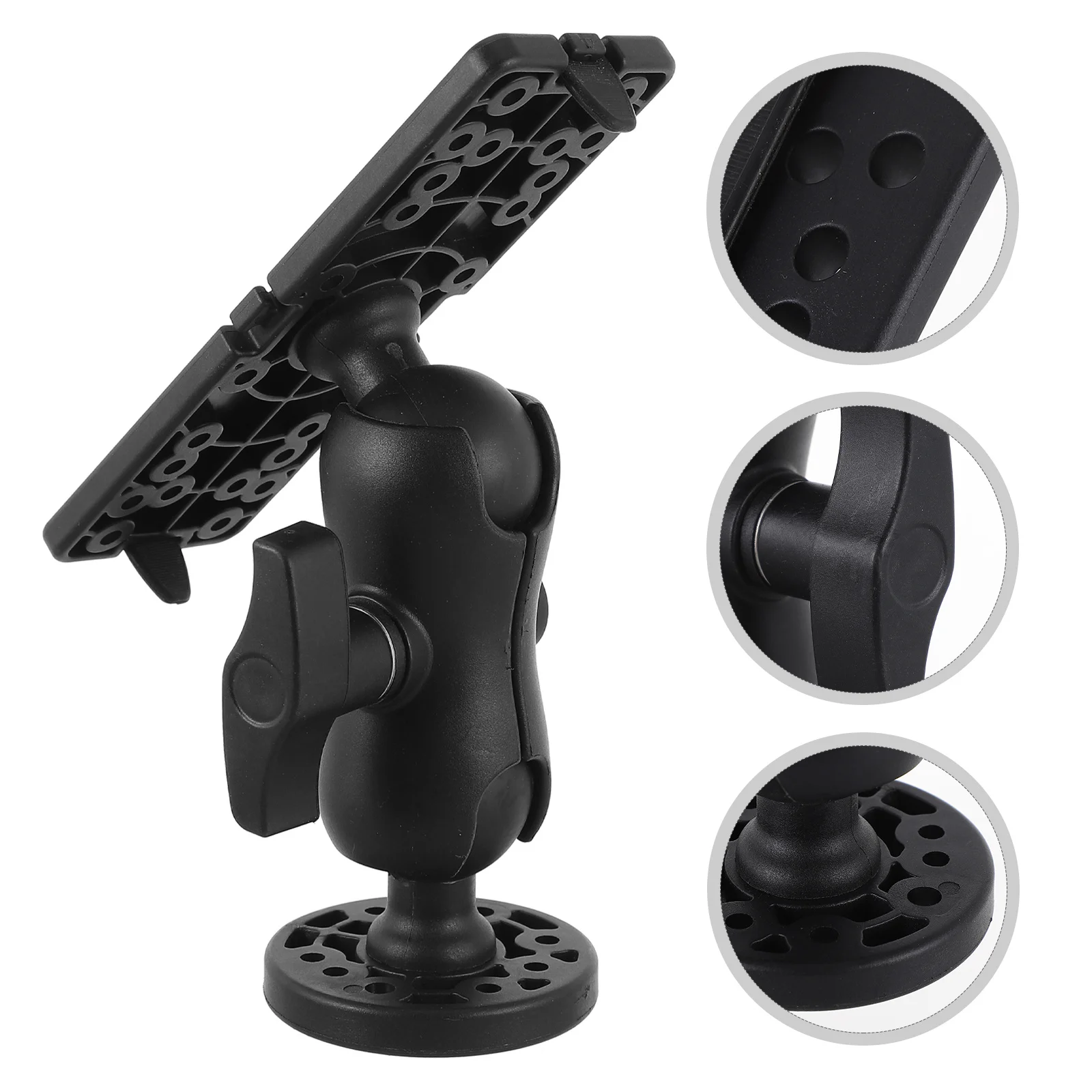 

1 комплект профессионального держателя для эхолота-многофункционального вращающегося крепления для планшета для лодок, каякинга, рыболовных рыболов, компактного и легкого веса