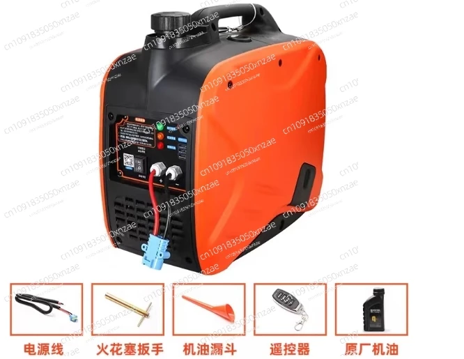 

Truck 24V Generator Car Parking Air Conditioning Gas oline Portable Automatic t High Power DC 24V5 Liter Fuel Tank 3000 Watts