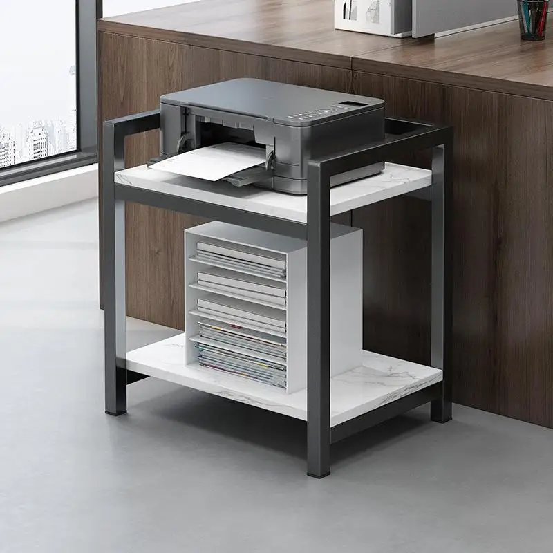 portable-printer-stand-computer-hostess-bracket-office-desk-under-table-storage-rack-free-standing-small-space-organizer