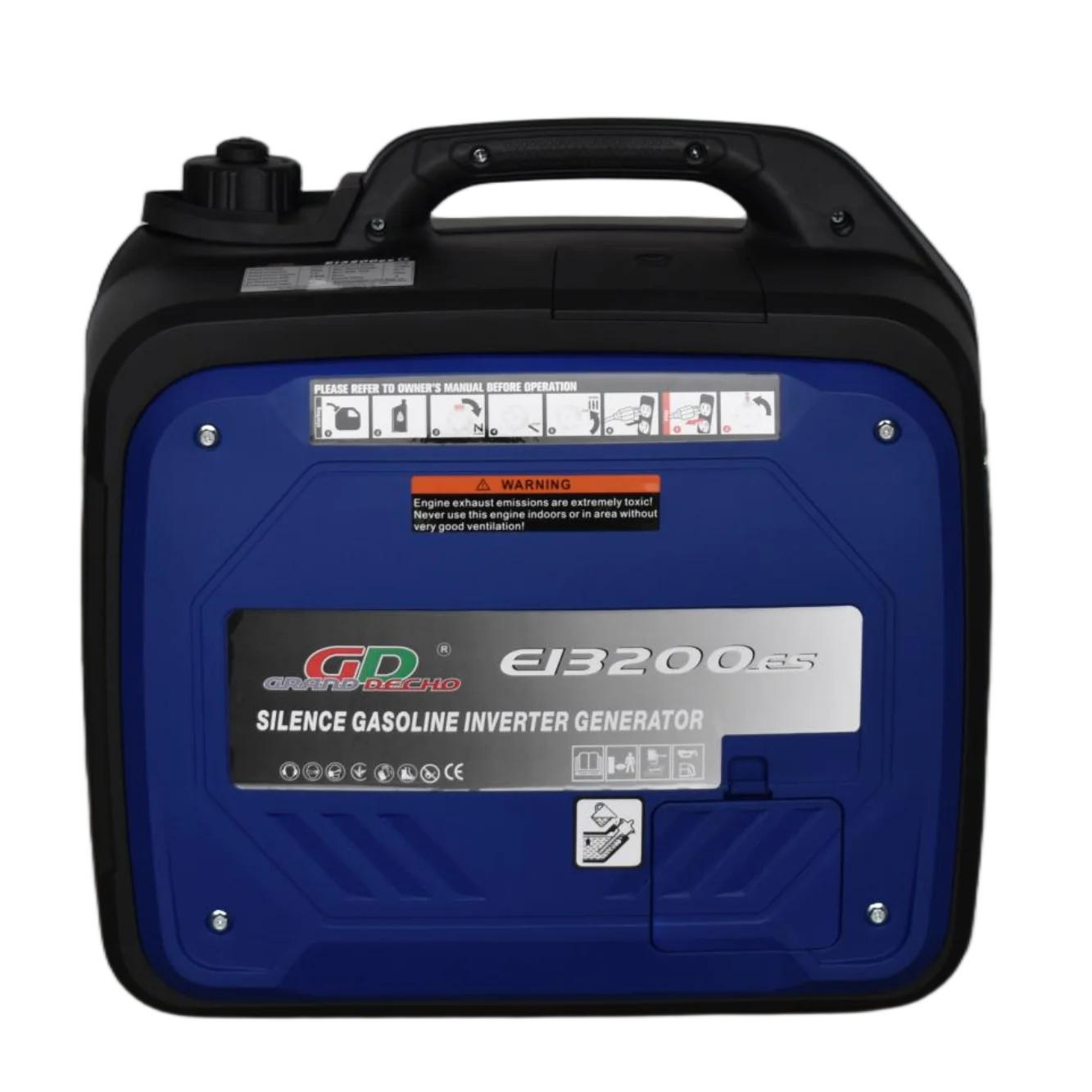 Super Quiet Inverter Generator for Camping and RV Portable Petrol Power Station EI3200es with Smart Type-C Fast Charging