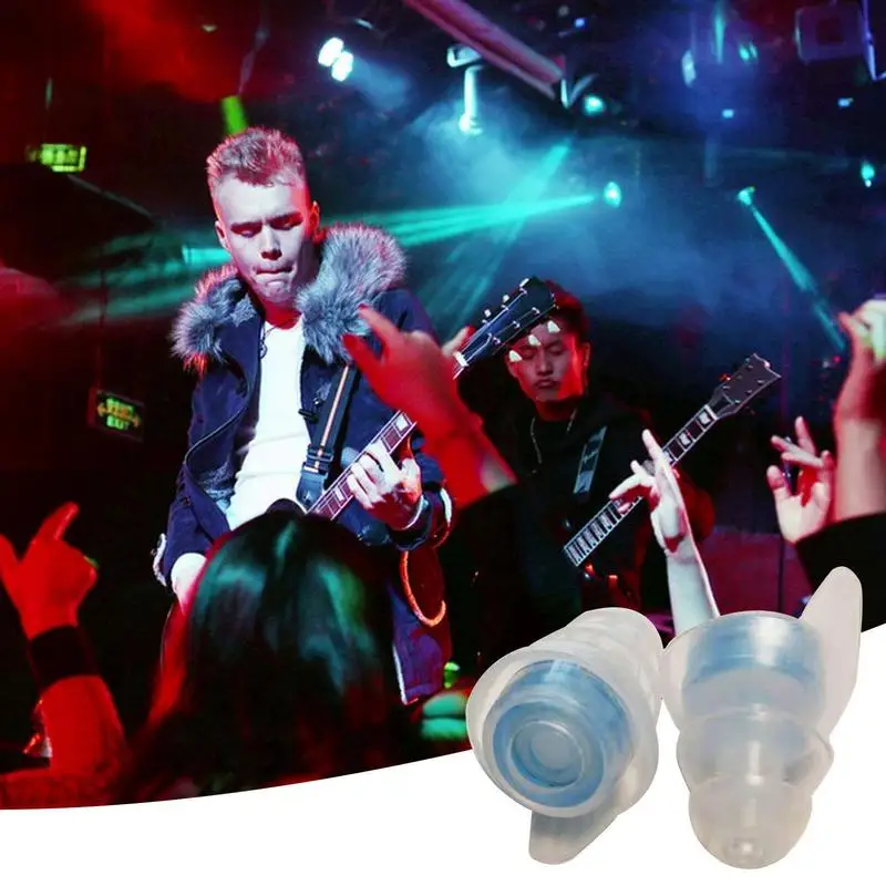 For Musicians DJs Festival Raves Drummers Loud Noise Reduction Ear Plugs for Concerts Ear Plugs 23db Hearing Protection