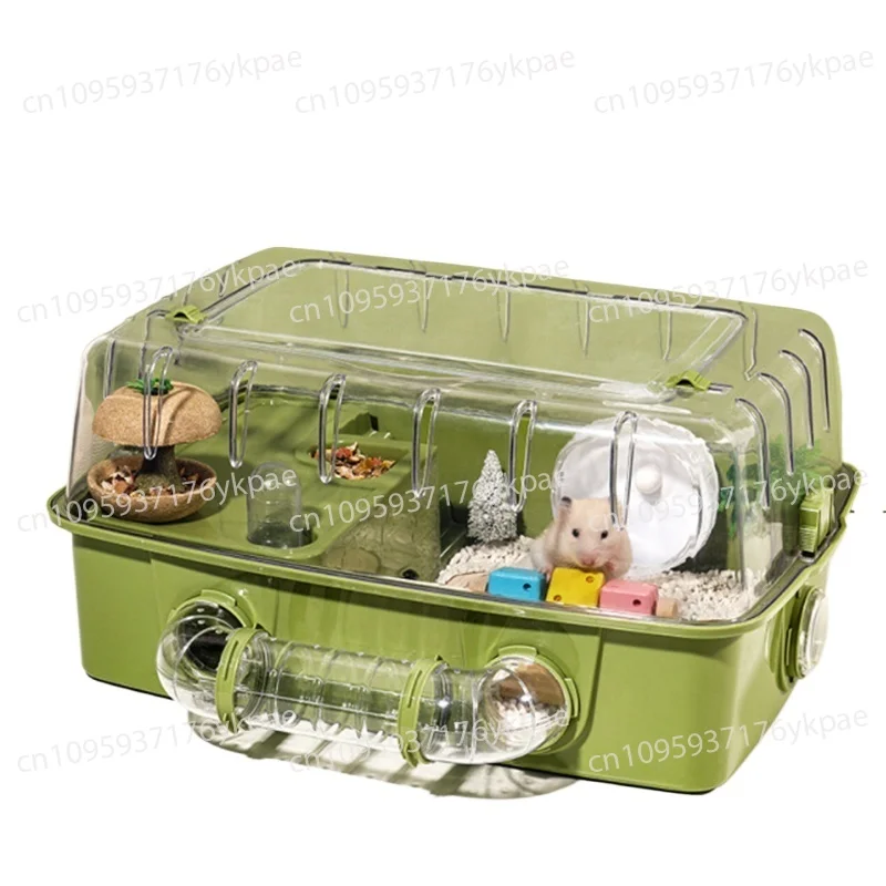 

Дом для маленьких животных, трубчатый туннель, колесо для хомяка, игра своими руками, большой прозрачный акриловый грызун