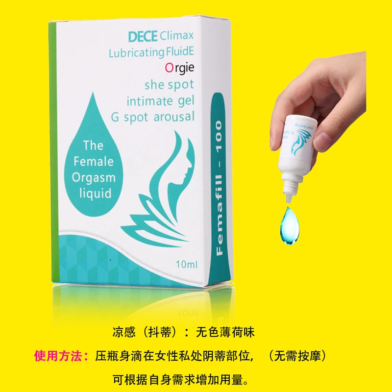 Female Orgasm Libido Enhancer Aphrodisia Increase Sexual Pleasure Exciter for Women Prolong Vagina Tightening Sex Product