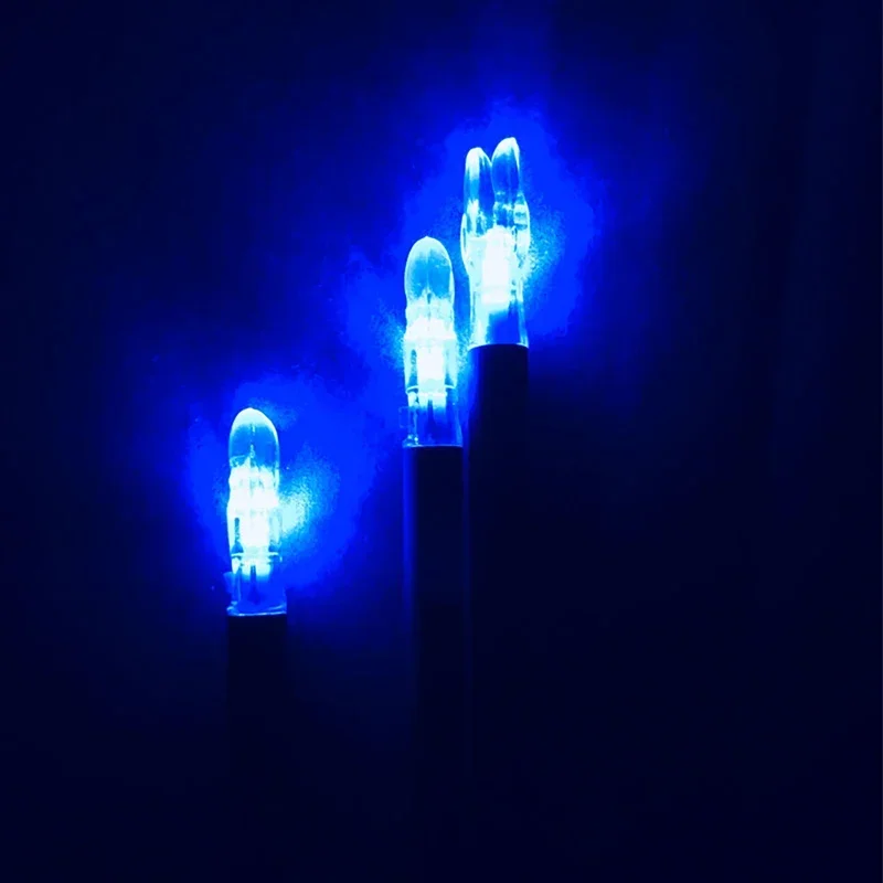 3pcs Automatically Lighted Bow String Activated LED Lighted Nock for 4.2 Mm Inside Diameter Shooting Hunting