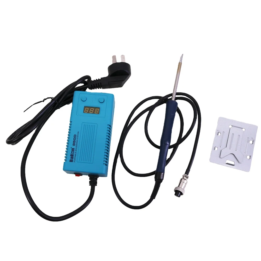Bakon BK950D Welding Solder Soldering Iron 220V 50W Internal Heating Type Welding Tool trinity Digital Display and T13 Heater