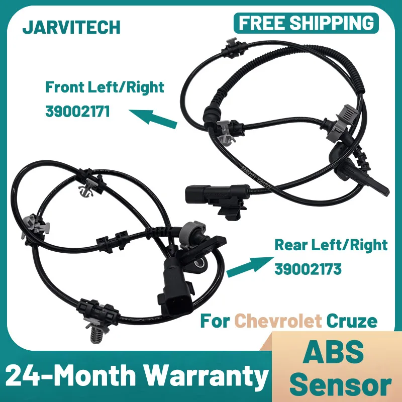 

ABS Wheel Speed Sensor 39002171 39002173 For Chevrolet Cruze 2016-2019 Front Rear Left Right 42686717 13379170 13379166