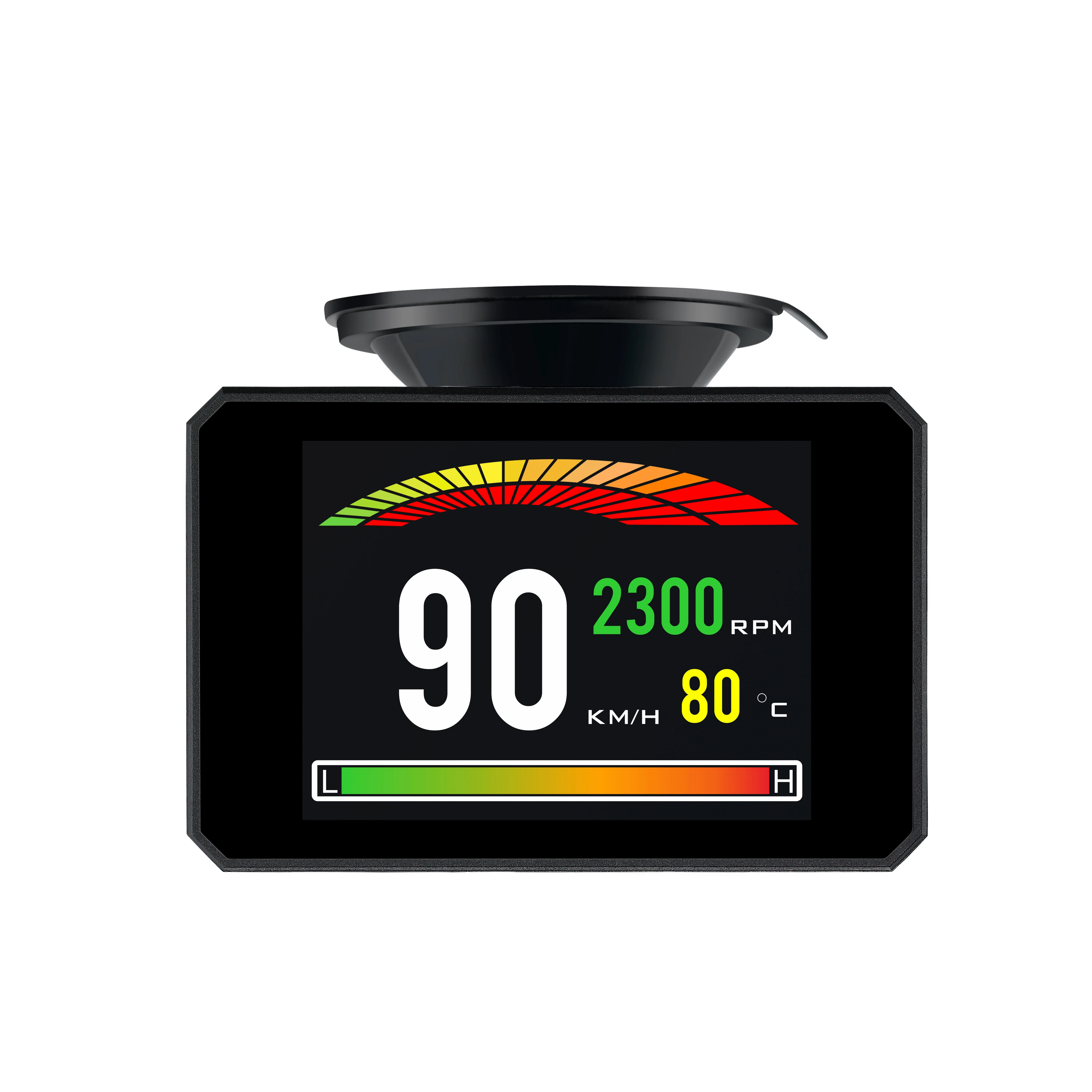 Автомобильный HUD P16 Проекционный дисплей OBD II OBD2 Автоматический датчик 3,9-дюймовый экранный проектор