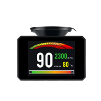 Car HUD P16 Head up Display OBD II OBD2 Auto Gauge 3.9inch Screen Projector
