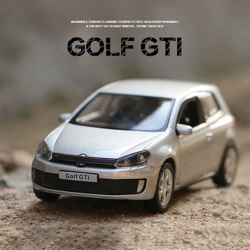 

Gifts For Children 5 Inch Simulation Exquisite Diecasts & Toy Vehicles RMZ city Car Styling Golf GTI 1:36 Alloy Model Metal Car