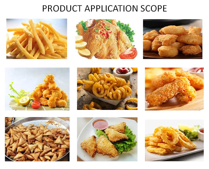 Factory Price Commercial Electric Heating /  Heating Frying Machine Potato Chips and Meat Deep Fryer