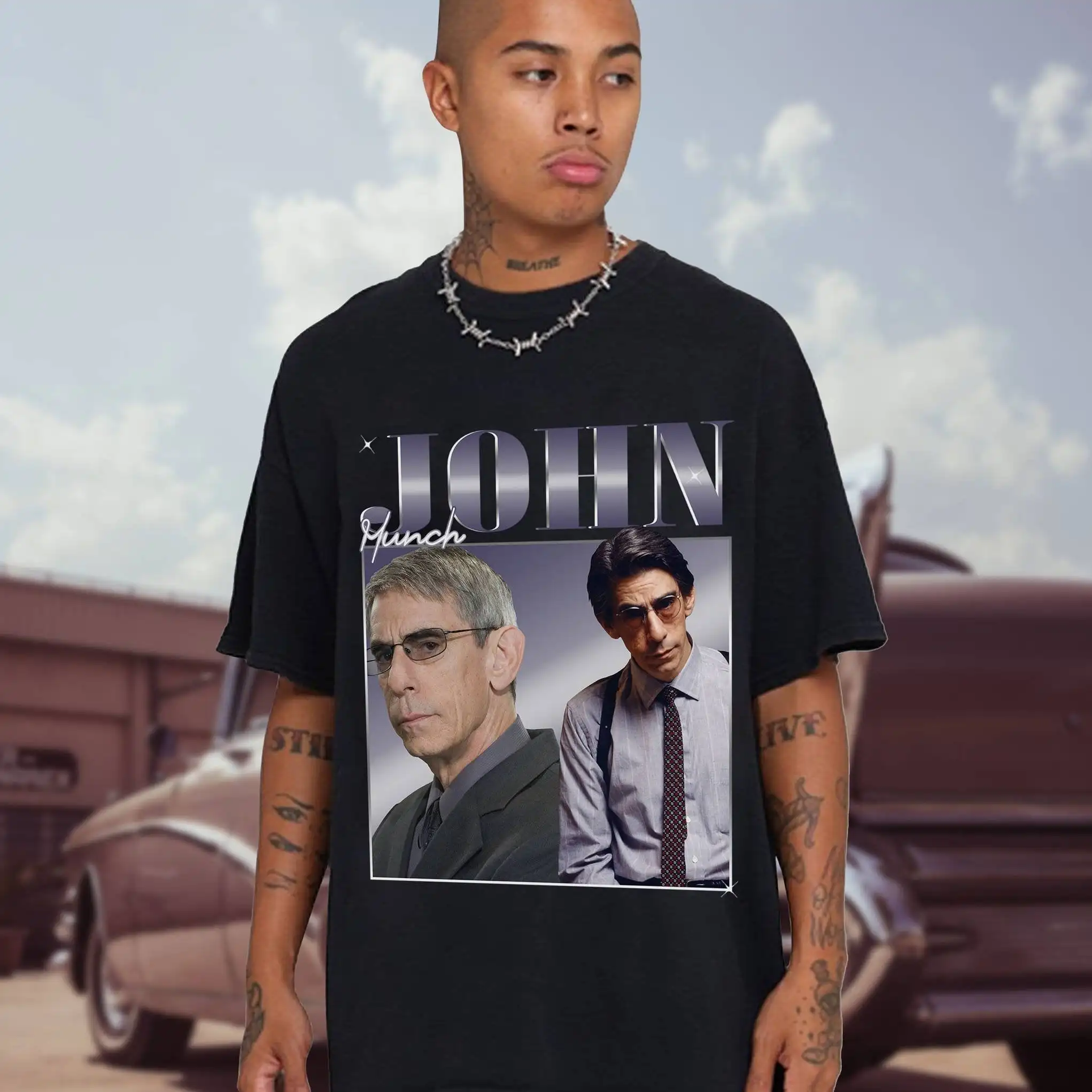 John Munch T Shirt Vintage Retro Bootleg The X Files Movie